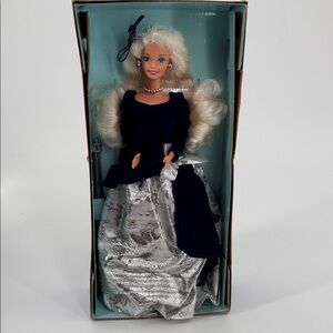1995 Avon Exclusive- Special Edition Winter Velvet Barbie- First In A Series NEW